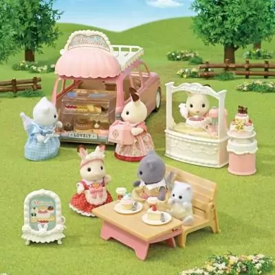 Le coffret pâtisserie des SYLVANIAN FAMILIES - 5807 : Figurine miniature pour de délicieuses aventures