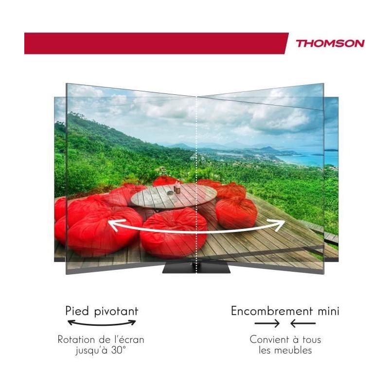 TV QLED 75" Thomson - 4K UHD HDR 10 - Google TV