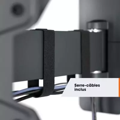 Support mural TV Vogel's TVM 1443 Full-Motion+ Medium, 2 bras, 32-65