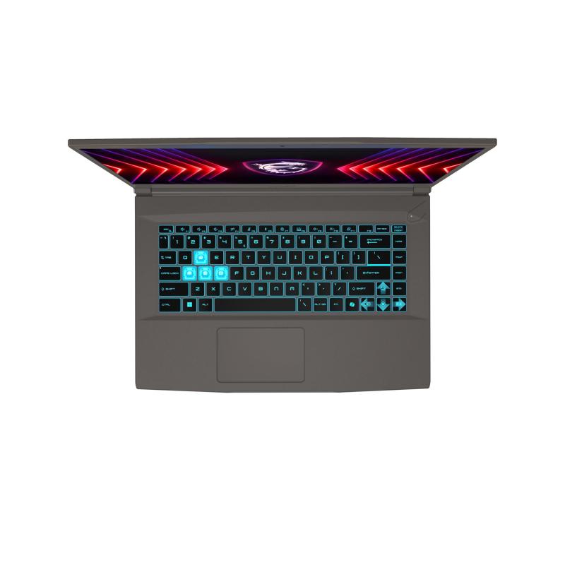 MSI Thin B7UC-289FR AMD Ryzen™ 5 7535HS Ordinateur portable 39,6 cm (15.6") Full HD 16 Go DDR5-SDRAM 512 Go SSD NVIDIA GeForce