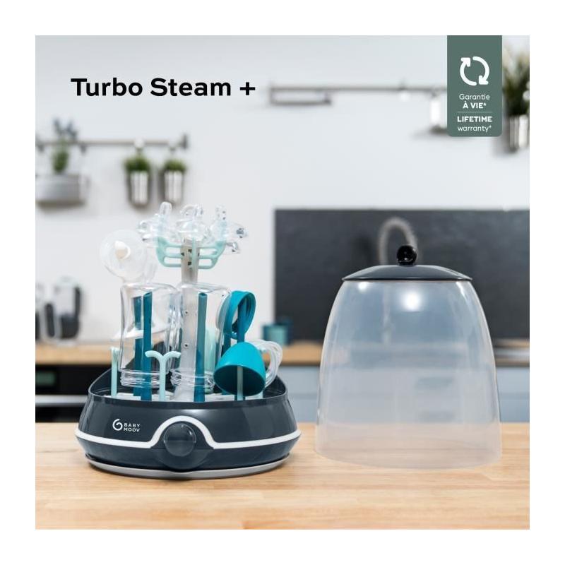 BABYMOOV Turbo Steam(+): Stérilisateur biberons 2 en 1