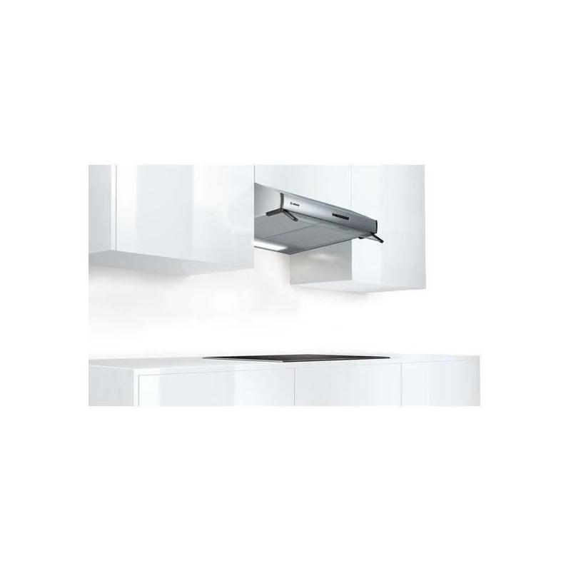 Hotte murale BOSCH DUL63CC50 - L 60 cm Inox - 350 m³/h - Silencieuse