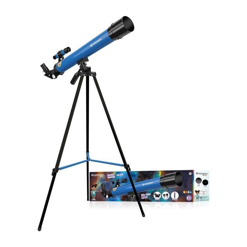 Lunette astronomique 45/600 AZ - BRESSER JUNIOR - Zoom jusqu'à 100x