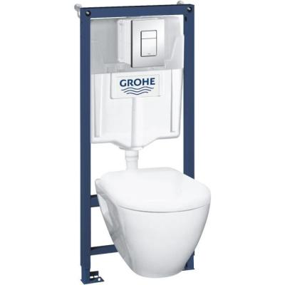 Ensemble WC Compact Grohe Solido 1,13m - Facile à Installer