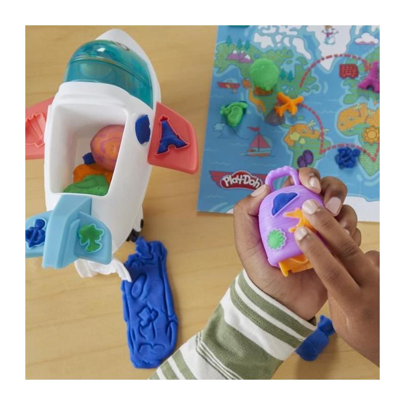 Découvre le Play-Doh Avion des Découvertes - 4 Pots de Pâte