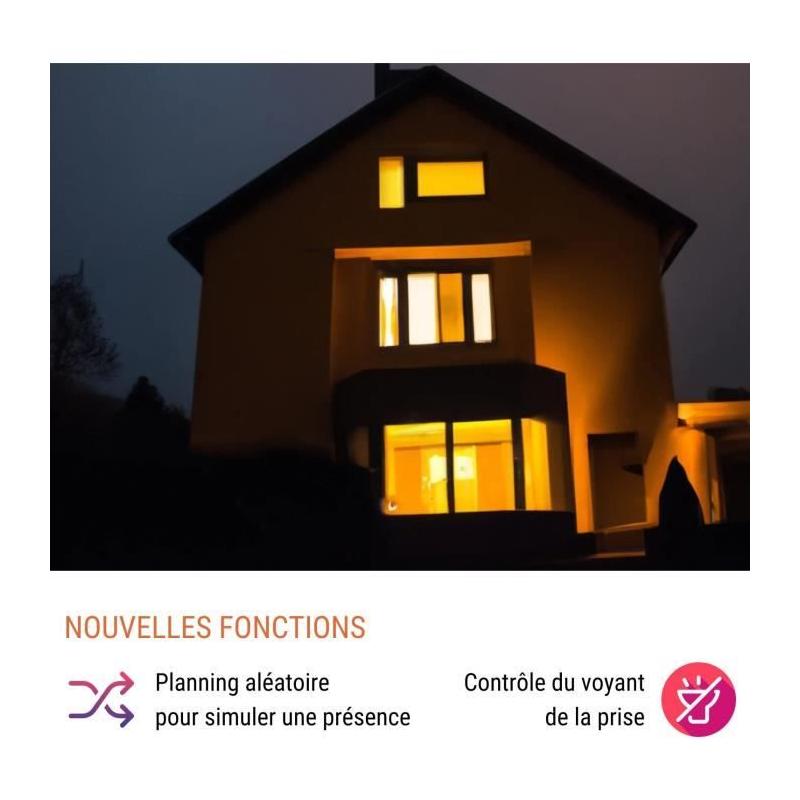 Lot de 2 prises connectées Wi-Fi + BT - KONYKS - Priska FR Dual Pack