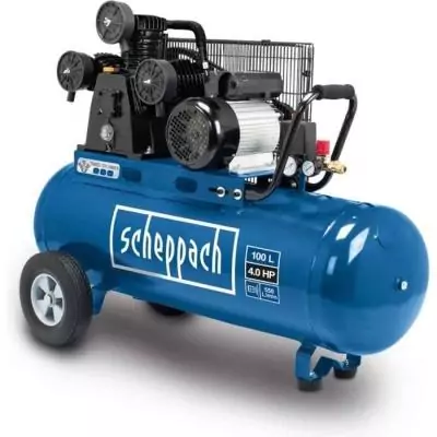 Compresseur 100L à courroie SCHEPPACH HC550TC - 10 bars, 3 CV