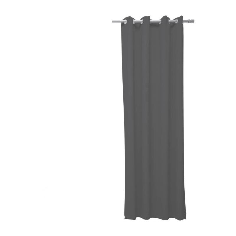 Rideau Gris Anthracite 140x240 cm - Livraison rapide !