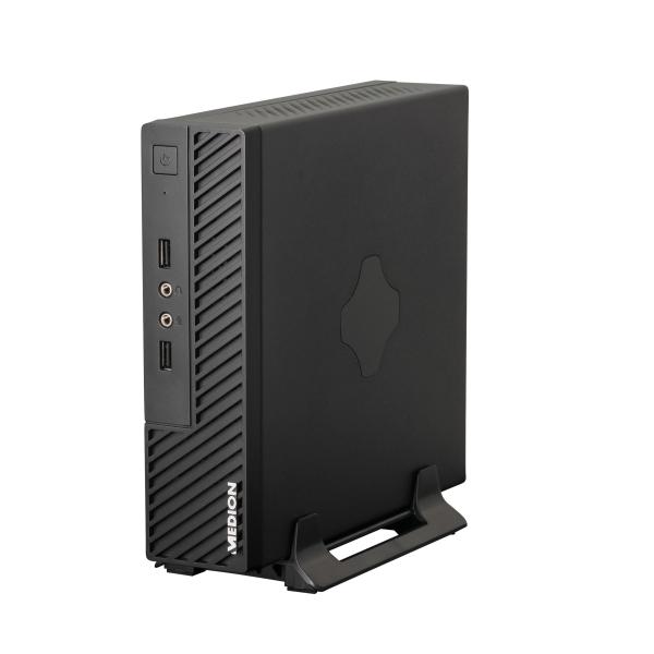 MEDION AKOYA Unité centrale - S23005 - Intel Core i7-1165G7 - 8 Go RAM - 512 Go SSD - VESA - Windows 11 - Noir