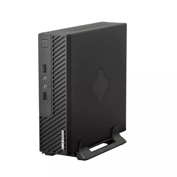 MEDION AKOYA Unité centrale - S23005 - Intel Core i7-1165G7 - 8 Go RAM - 512 Go SSD - VESA - Windows 11 - Noir
