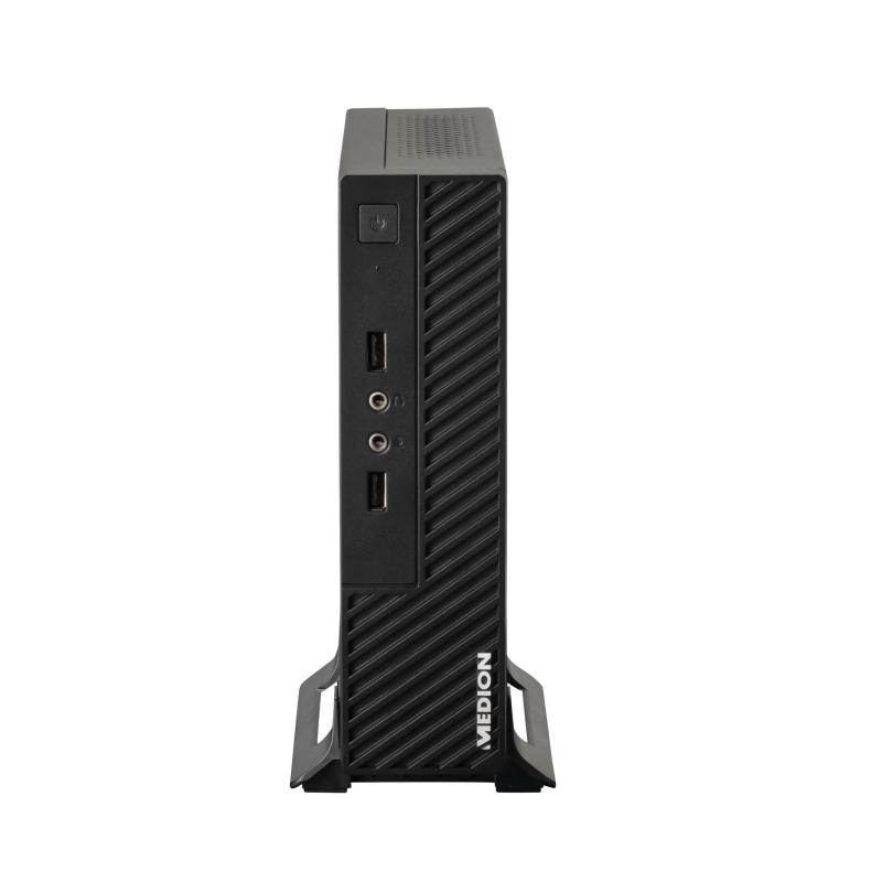 MEDION AKOYA Unité centrale - S23005 - Intel Core i7-1165G7 - 8 Go RAM - 512 Go SSD - VESA - Windows 11 - Noir