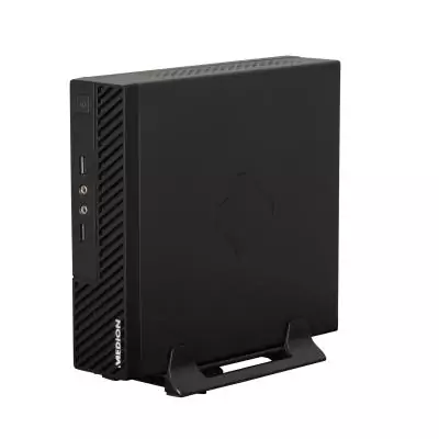 MEDION AKOYA Unité centrale - S23005 - Intel Core i7-1165G7 - 8 Go RAM - 512 Go SSD - VESA - Windows 11 - Noir