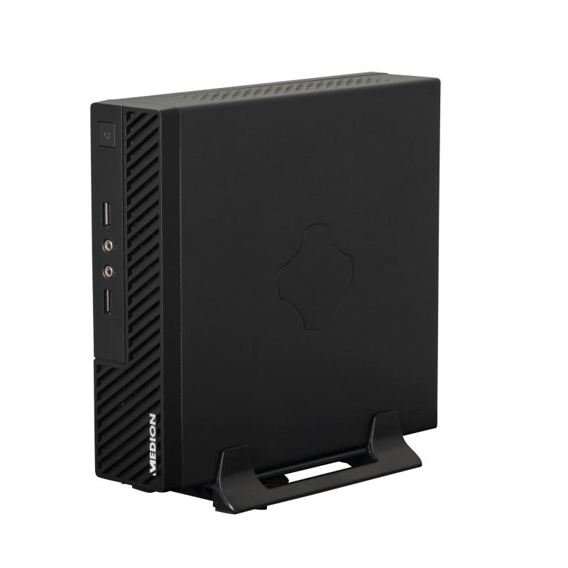 MEDION AKOYA Unité centrale - S23005 - Intel Core i7-1165G7 - 8 Go RAM - 512 Go SSD - VESA - Windows 11 - Noir