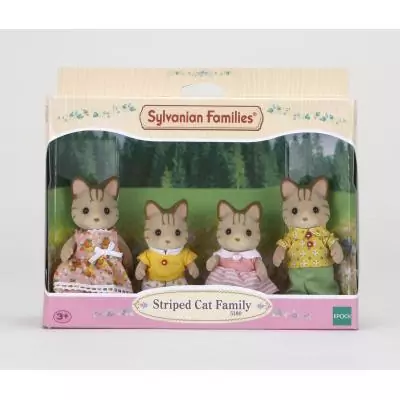 Sylvanian Families La famille Chat Tigré