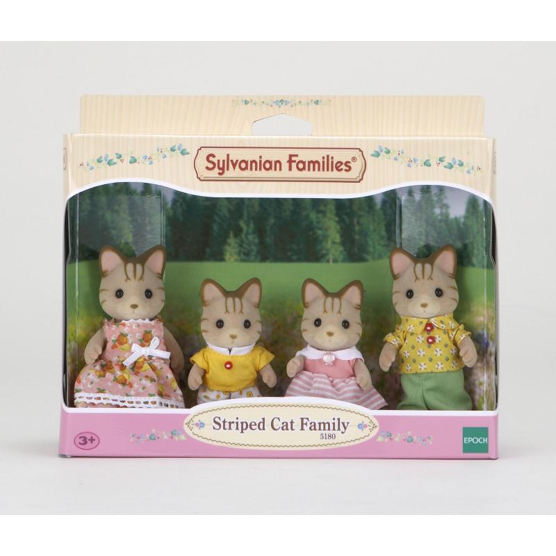 Sylvanian Families La famille Chat Tigré