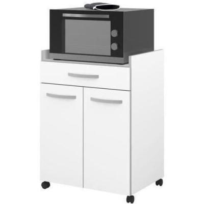 Desserte cuisine L 60cm blanc mat - OSLO: Made in France, plus responsable