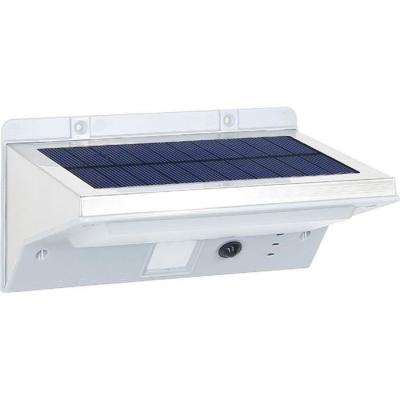 Spot solaire mural extérieur étanche avec détecteur - LUMI JARDIN - 21 LEDs