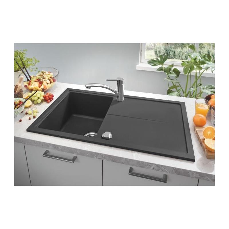 Robinet évier de cuisine GROHE Swift - Design élégant, rotation 140°