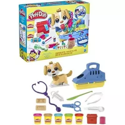 Jeu Play-Doh Le cabinet vétérinaire avec chien