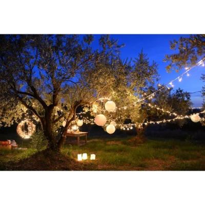 Guirlande solaire Yogy Solar - 200 LED - Blanc chaud