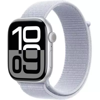 Montre Connectée Apple Watch Series 10 GPS + Cellulaire - Boîtier Silver Aluminium