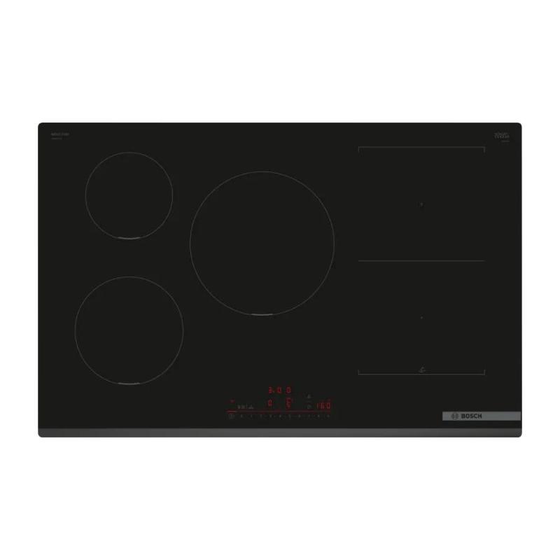 Bosch Serie 6 PVW831HC1E plaque Noir Intégré 80 cm Plaque avec zone à induction 5 zone(s)