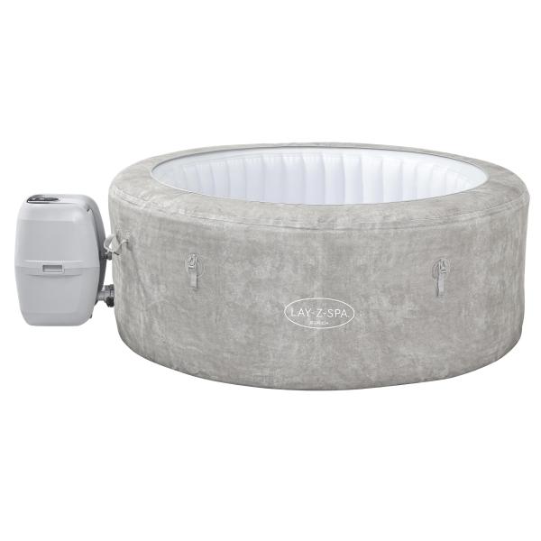 Bestway Lay-Z-Spa Spa gonflable Zurich AirJet avec couverture EnergySense pour 2 à 4 personnes