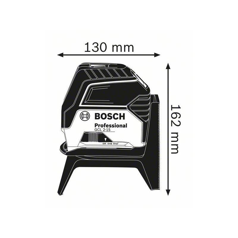 Bosch Laser points et lignes GCL 2-15 Professional