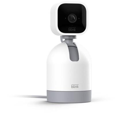 Caméra mini Pan-Tilt - BLINK HOME SECURITY - Blanc | Surveillez en toute discrétion