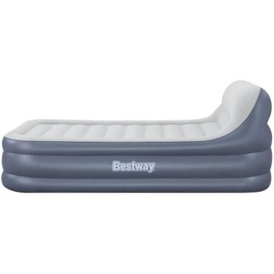 Matelas Gonflable Bestway 67923 - 2 Places, Tête de Lit, Pompe Intégrée