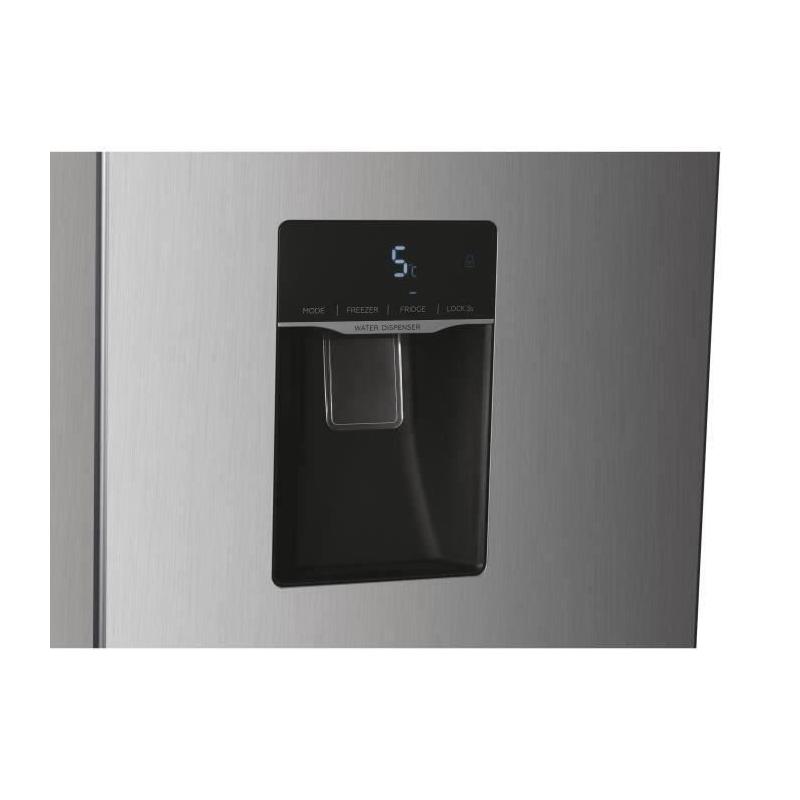 Réfrigérateur Américain CANDY - 529L - Classe E - Inox