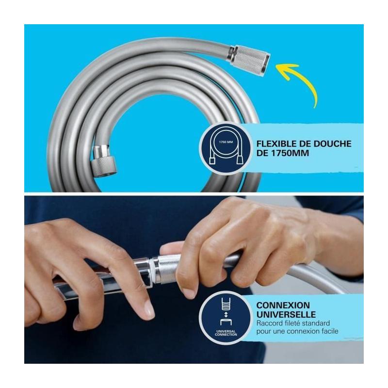 Ensemble de douche GROHE Vitalio Start 110 - Economie d'eau