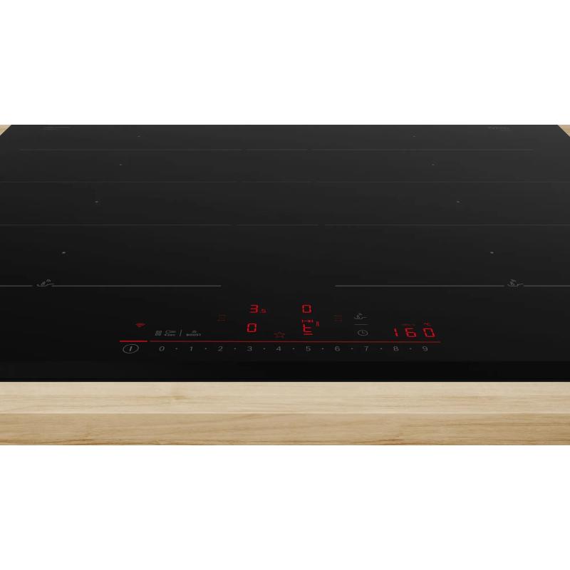 Bosch Serie 6 PXY63KHC1E plaque Noir Intégré 59.2 cm Plaque avec zone à induction 4 zone(s)