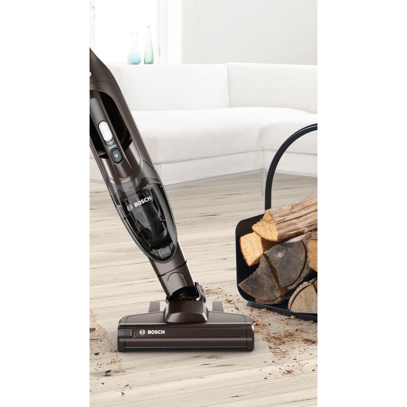 Bosch Serie 2 BCHF2MX16 aspirateur balai et balai électrique Aspirateur-balai 2 en 1 Batterie Sec Sans sac Graphite