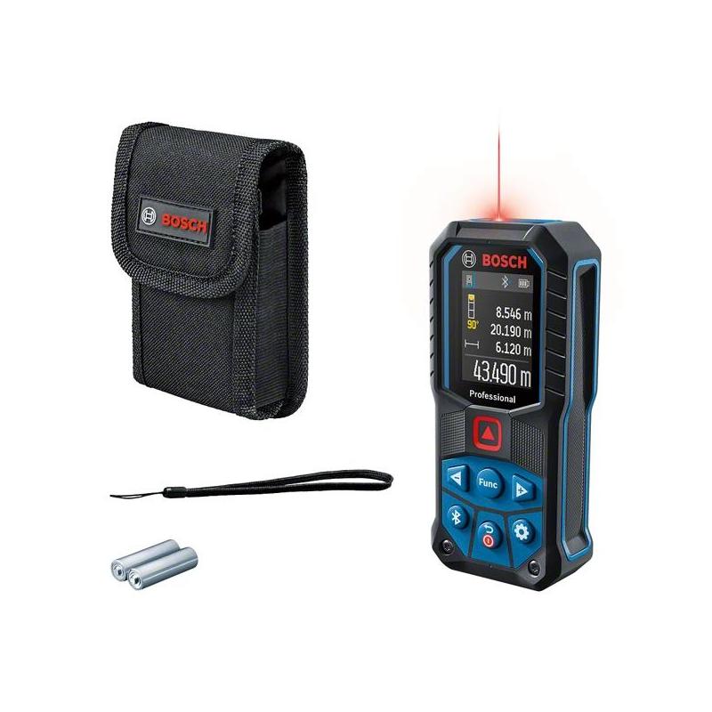 Bosch GLM 50-27 C PROFESSIONAL Mètre laser portable Noir, Bleu 50 m