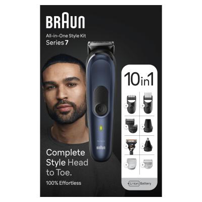 Braun MGK7421 Noir, Bleu