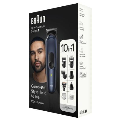 Braun MGK7421 Noir, Bleu