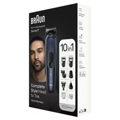 Braun MGK7421 Noir, Bleu