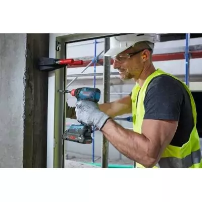 Bosch GDX 18V-200 3400 tr min Noir, Bleu, Rouge