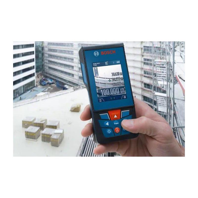 Bosch GLM 100-25 C Professional Noir, Bleu, Rouge 4x 0,08 - 100 m
