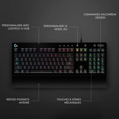 Clavier gamer filaire LOGITECH G213 Prodigy - Performances exceptionnelles