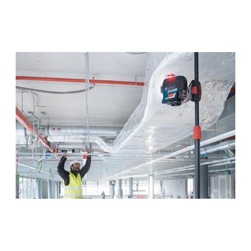 Ensemble laser ligne Bosch 360° + trépied - Précision professionnelle