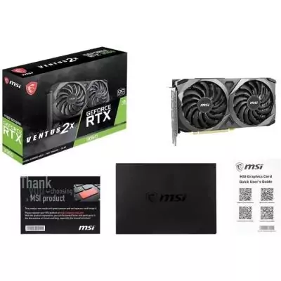 MSI RTX 3060 VENTUS 2X OC - 12 Go (912-V397-039) - LHR
