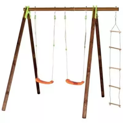 Échelle de corde pour portique 2m-2,5m Trigano - Facile à installer