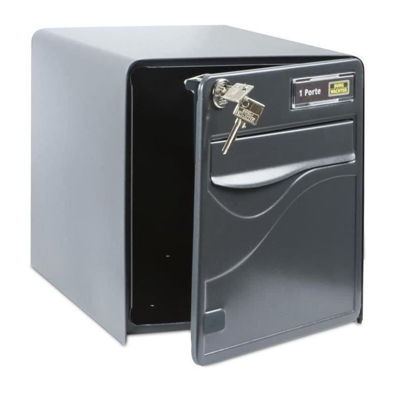 Boîte aux lettres BALTIC 1 Porte - Anthracite - Sur pied