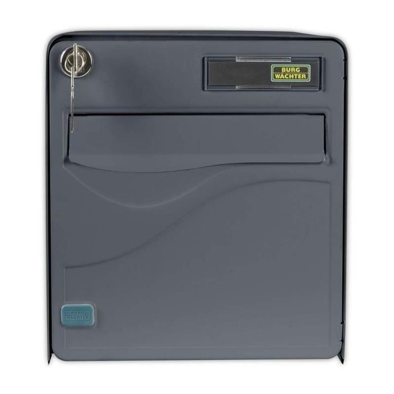 Boîte aux lettres BALTIC 1 Porte - Anthracite - Sur pied