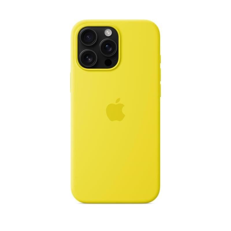 Coque en silicone avec MagSafe pour APPLE iPhone 16 Pro Max - Star Fruit