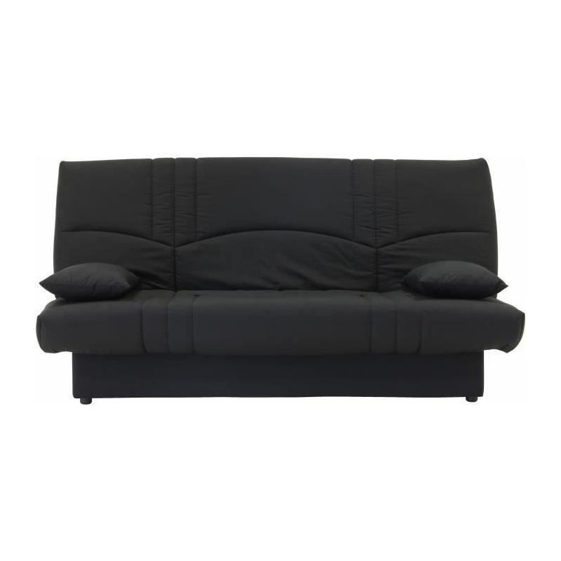 Banquette clic clac 3 places noir - Style contemporain - DREAM
