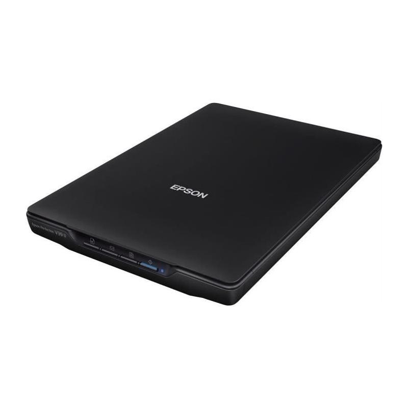 Scanner plat EPSON Perfection V39II A4 - Noir - 4800 ppp - USB 2.0