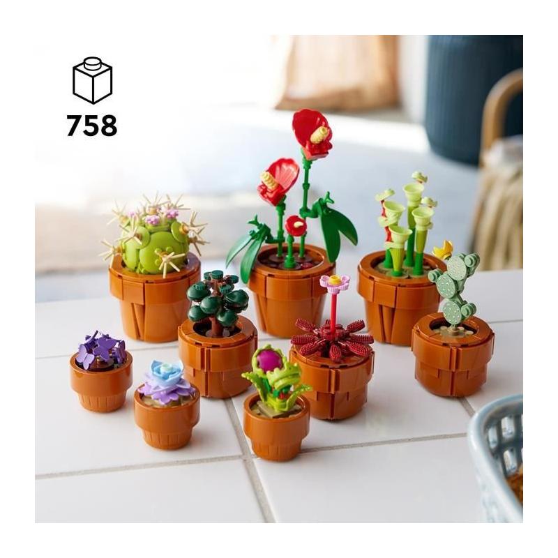 LEGO Icons 10329 Les Plantes Miniatures - Collection Botanique Déco